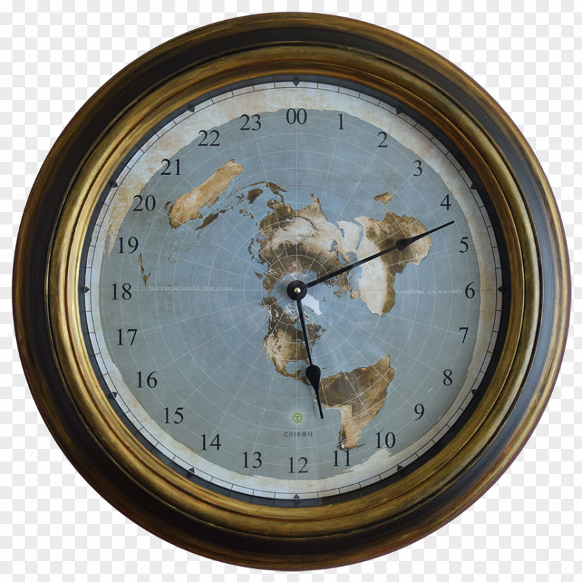 Flat Earth Clock Alarm Clocks PNG