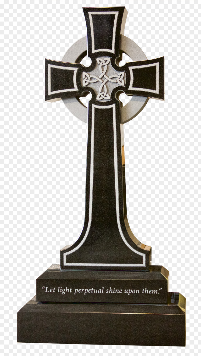 Headstone Chilson Celtic Cross Memorial PNG