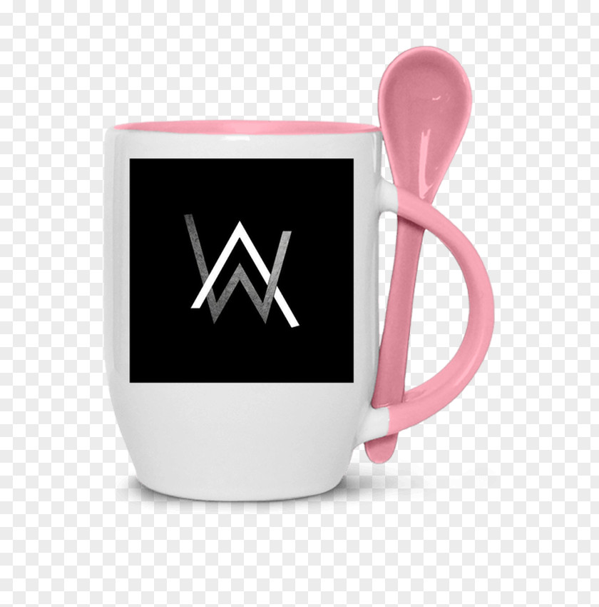 Alan Walker Coffee Cup Mug Pink M PNG