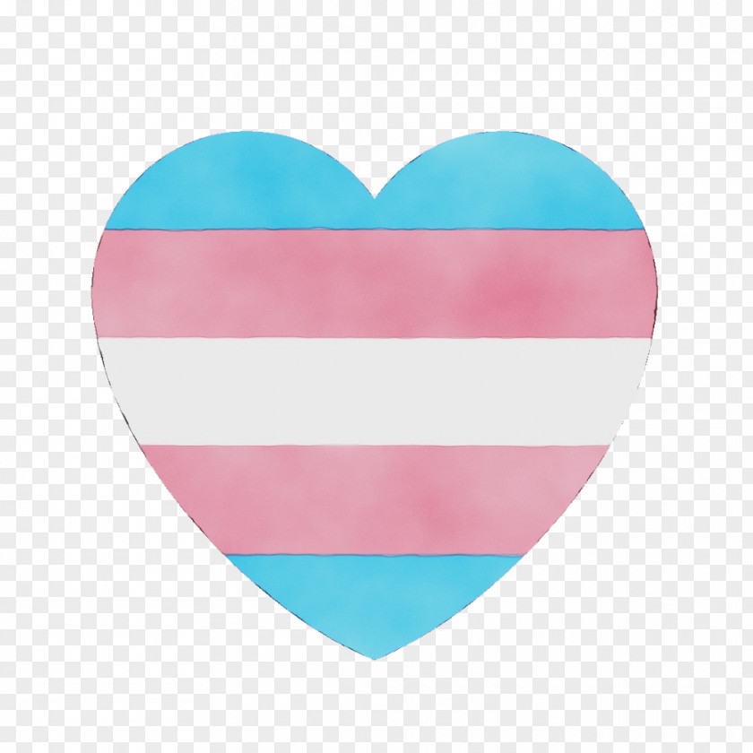 Aqua Pink Turquoise Teal Heart PNG