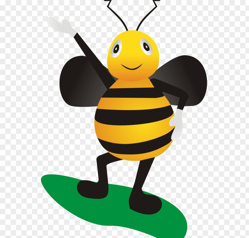 Cartoon Bee Material Apidae Apis Florea PNG