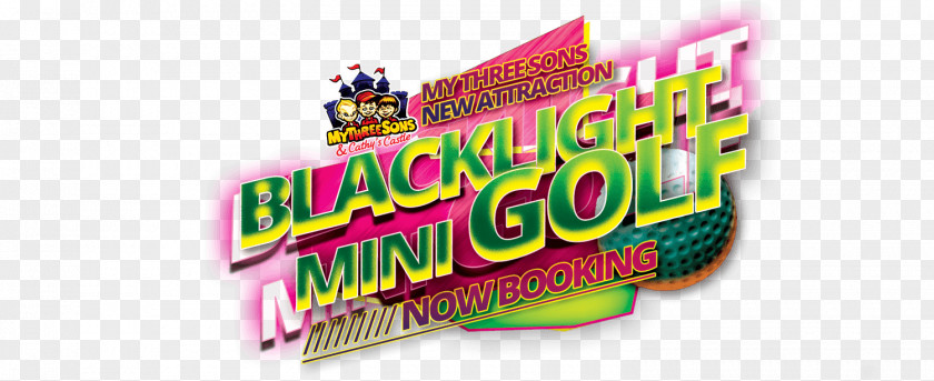 Mini Golf Laser Tag Graphic Design Logo Party PNG