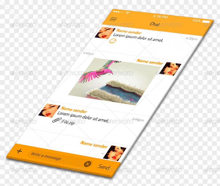 Mobile Interface Advertising Brand Screenshot Orange S.A. PNG
