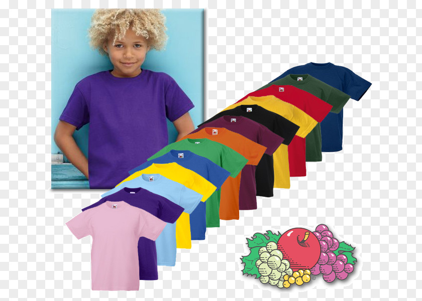 T-shirt Fruit Of The Loom Top Sleeve Clothing PNG