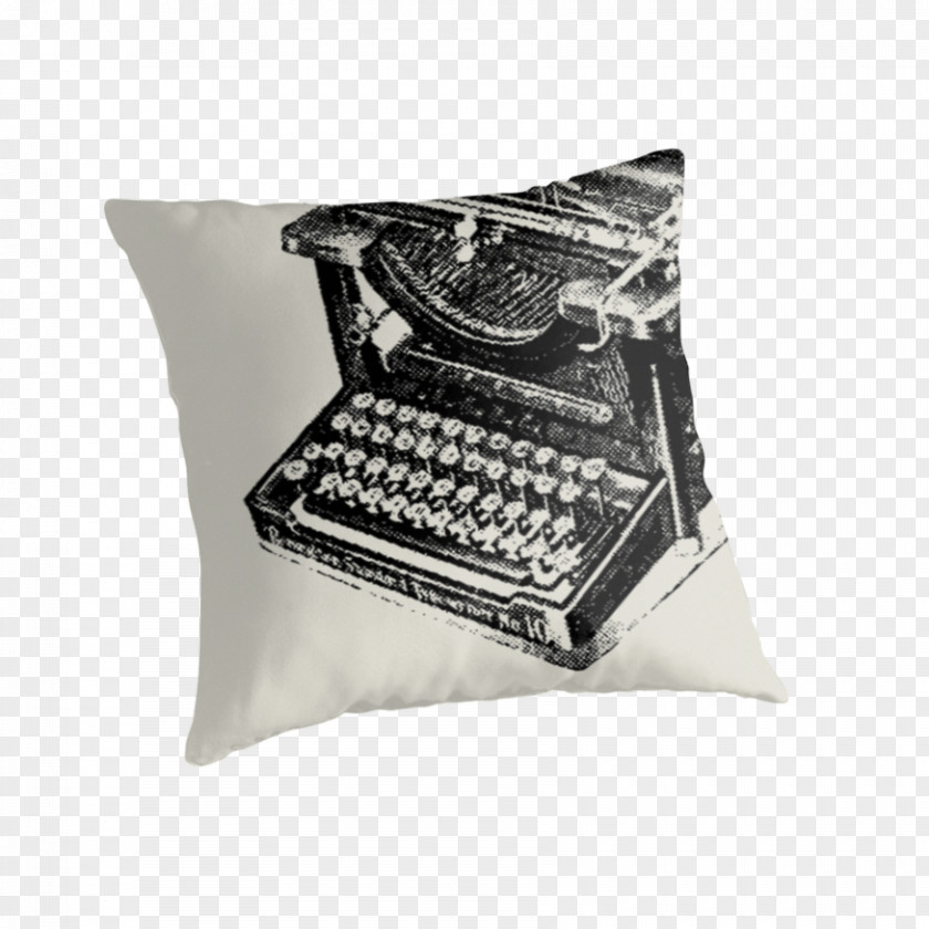Typewriter Throw Pillows Cushion PNG