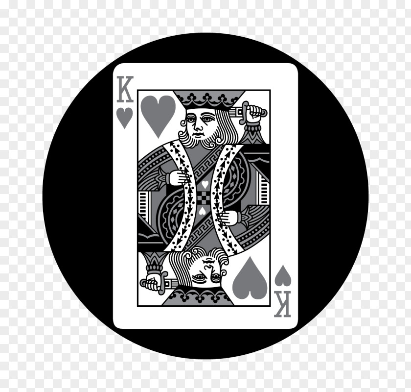 King Of Spades Playing Card Hearts Roi De Cœur PNG