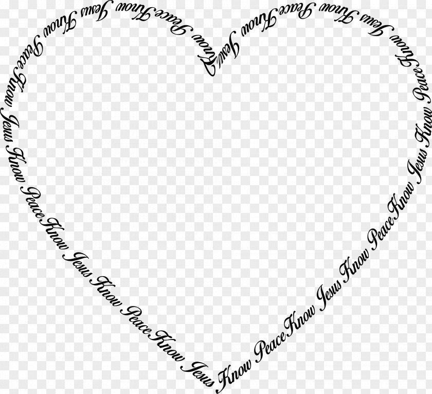 Love Text Heart Clip Art PNG
