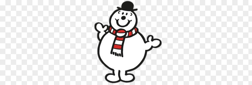 Mr. Snow PNG Snow, snowman wearing white and red stripe scarf illustration clipart PNG