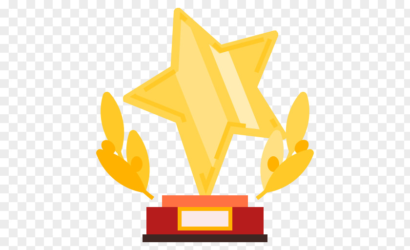 Star Trophy Prize Award Gift PNG