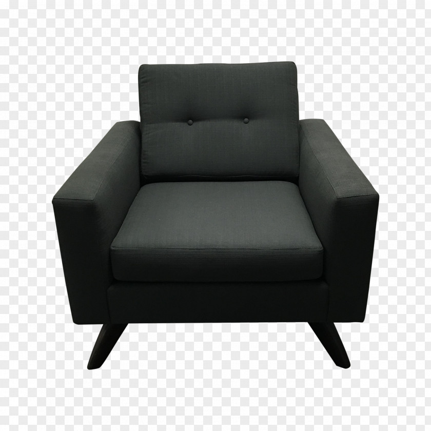 Armchair Fauteuil Club Chair Comfort Couch Anthracite PNG