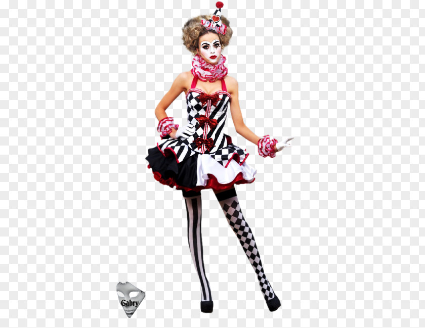 Clown Costume Harlequin Clothing Disguise Skirt PNG