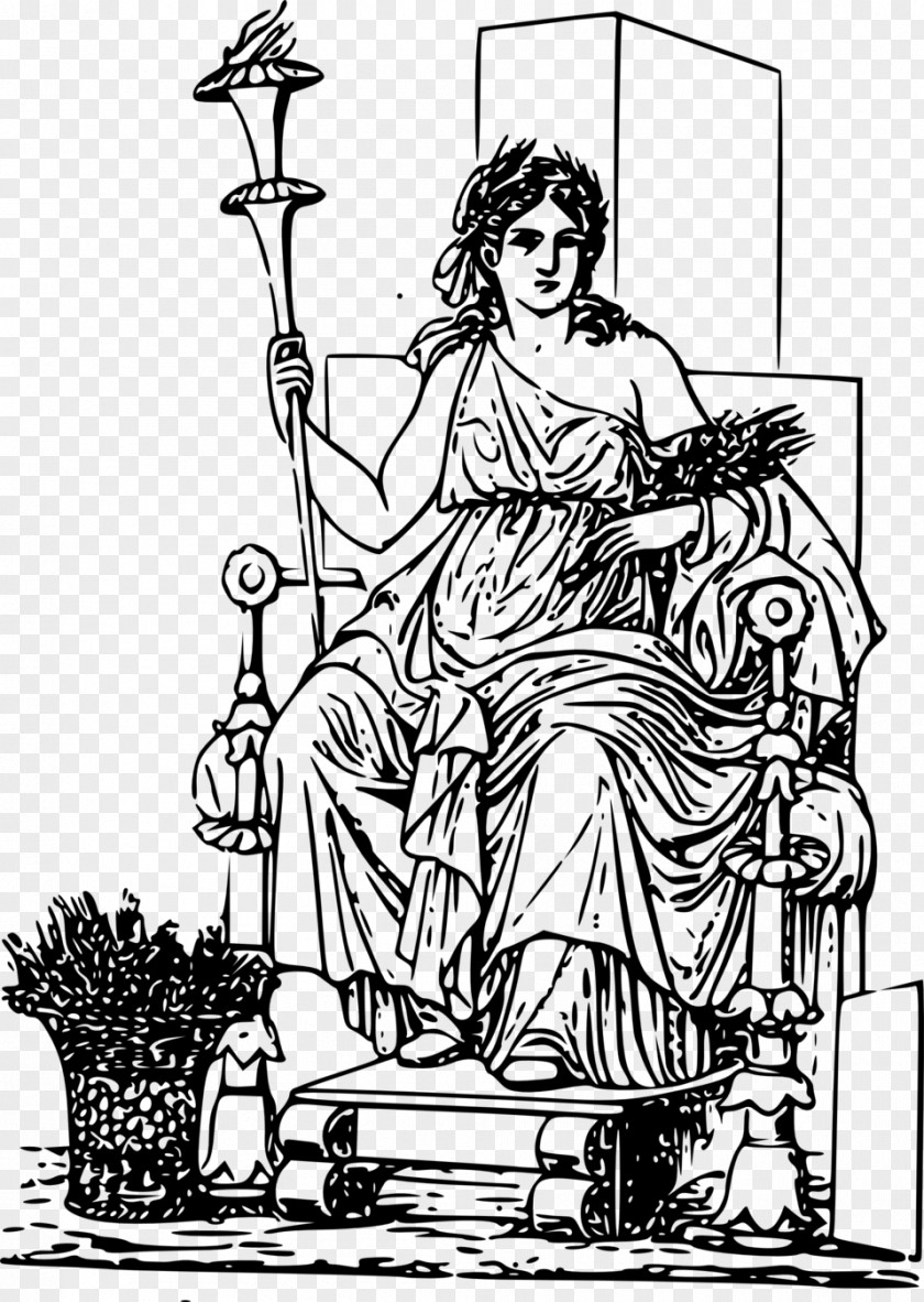 Goddess Demeter Persephone Zeus Ceres Clip Art PNG