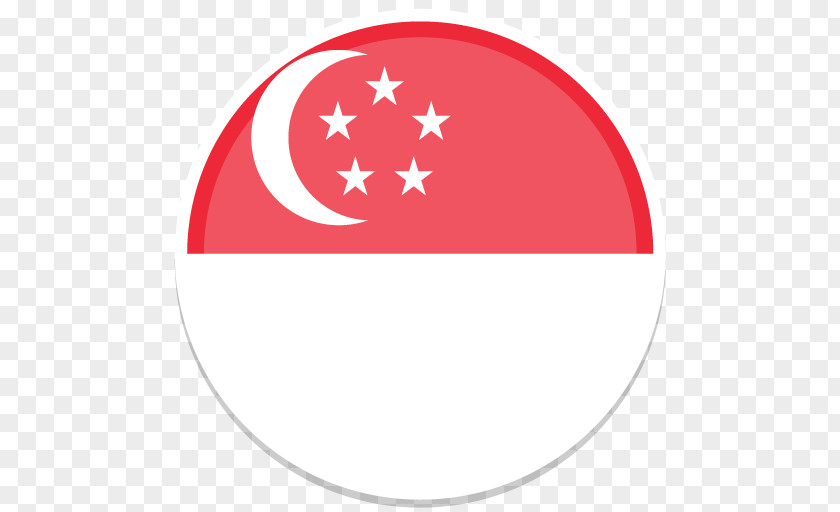 Round Flag Of Singapore Flags The World PNG