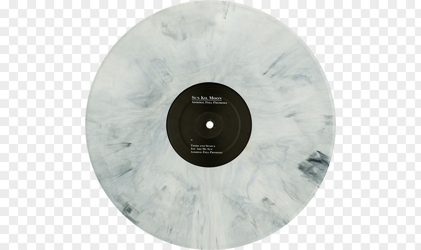 Sun Kil Moon Phonograph Record Marble Admiral Fell Promises White PNG