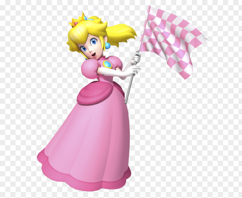 Mario Kart 7 Super Bros. Princess Peach Daisy PNG