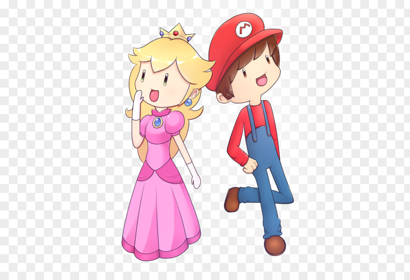Mario Princess Peach Daisy Drawing PNG