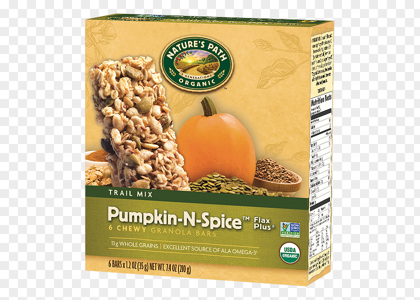 Pumpkin Seeds Muesli Organic Food Nature's Path Granola Spice PNG