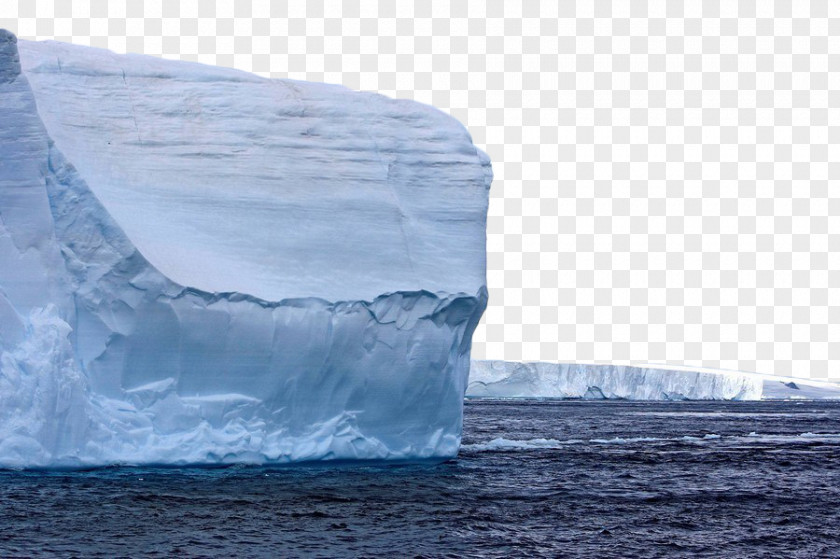White Iceberg Antarctic Sound Arctic Ocean PNG
