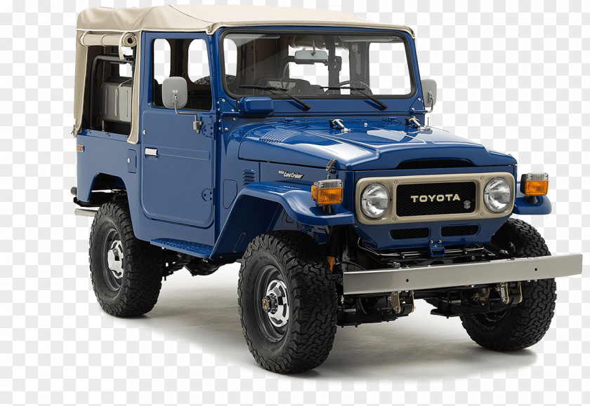 Classic Toyota Land Cruiser (J40) FJ Car PNG