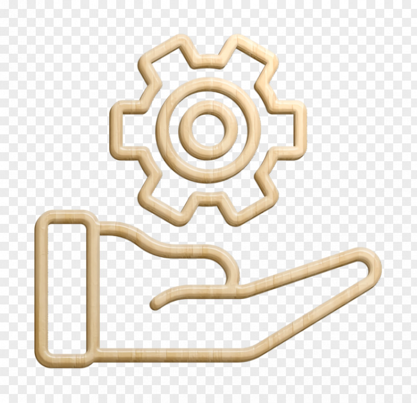 Gear Icon Manufacturing PNG