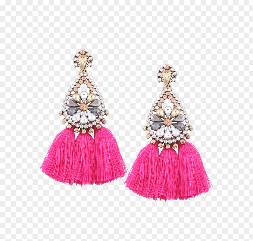 Jewellery Earring Tassel Thread Fringe Clothing PNG