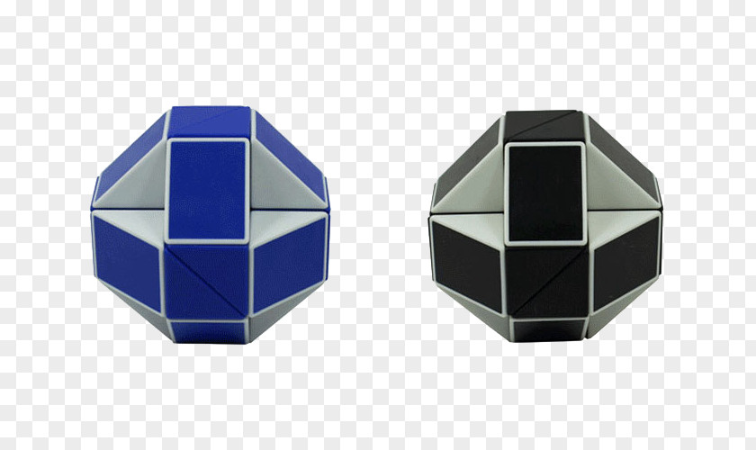 Kathrine Cube Shaped Blue Black Rubiks Gratis PNG