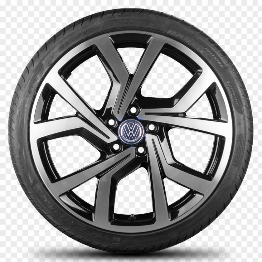 Alloy Wheel Volkswagen Golf Mk7 Car Passat PNG