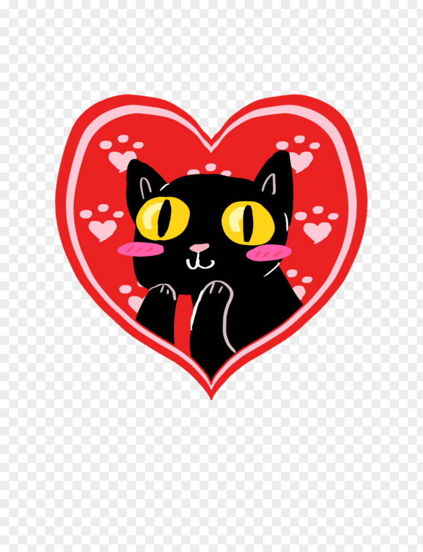 Heart Sticker Snout Character Clip Art PNG