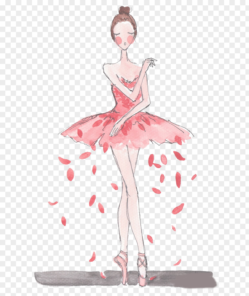 Time Dancing Ballet Dancer Drawing Painting PNG
