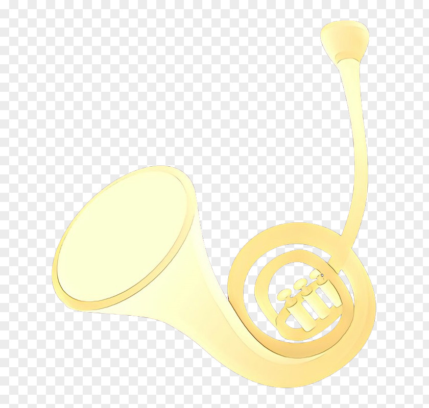 Yellow Ear Brass Instrument PNG