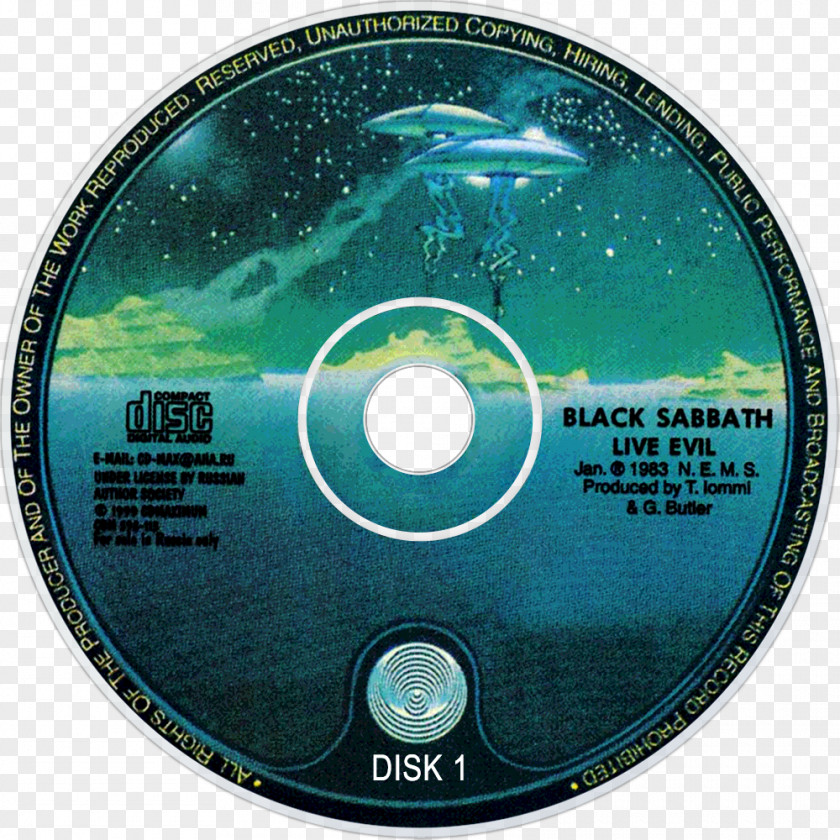 Black Sabbath Compact Disc Live Evil Live... Gathered In Their Masses Woman PNG