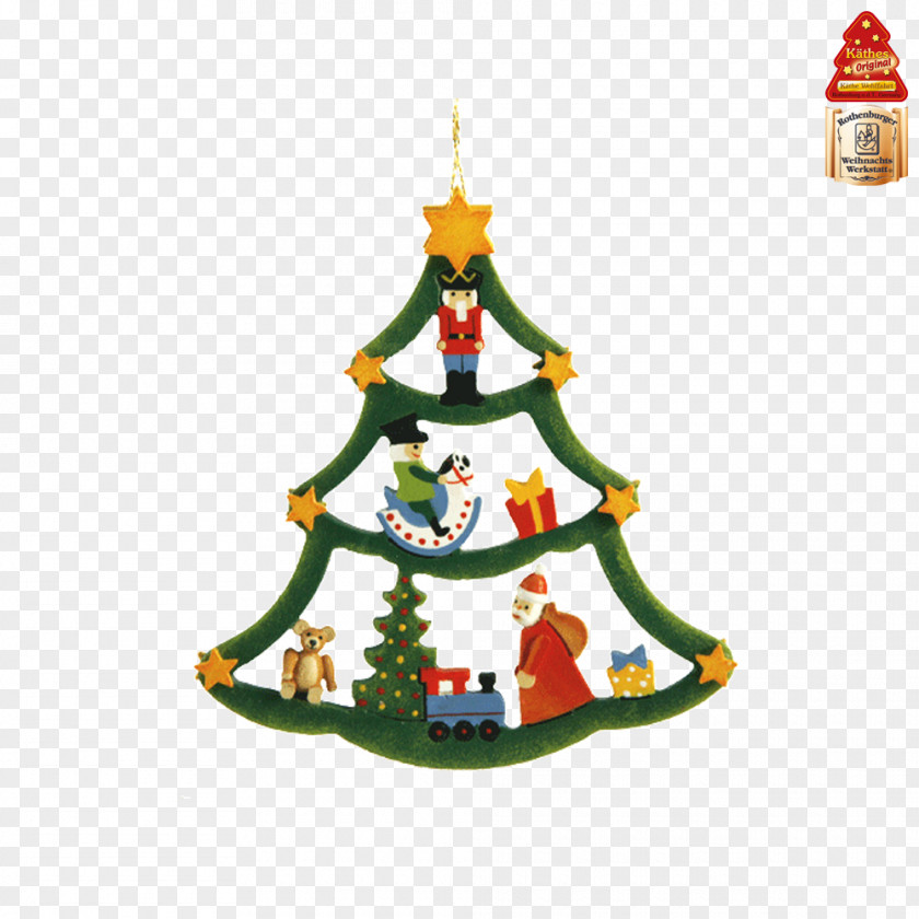 Christmas Ornament Käthe Wohlfahrt Nativity Scene Tree PNG