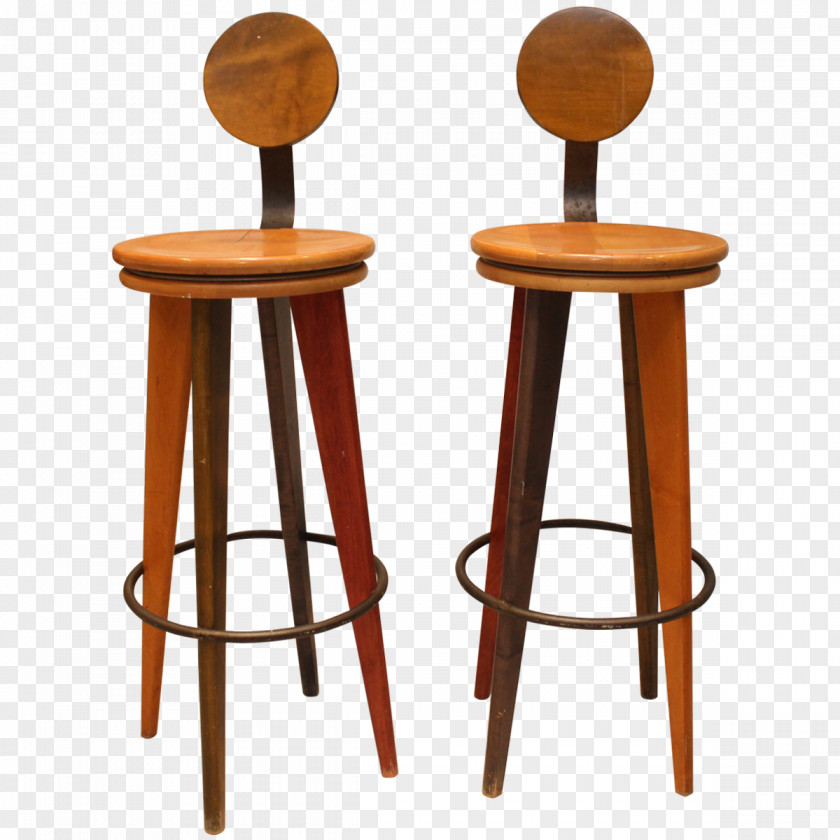 Four Legs Stool Bar Table Chair Garden Furniture PNG