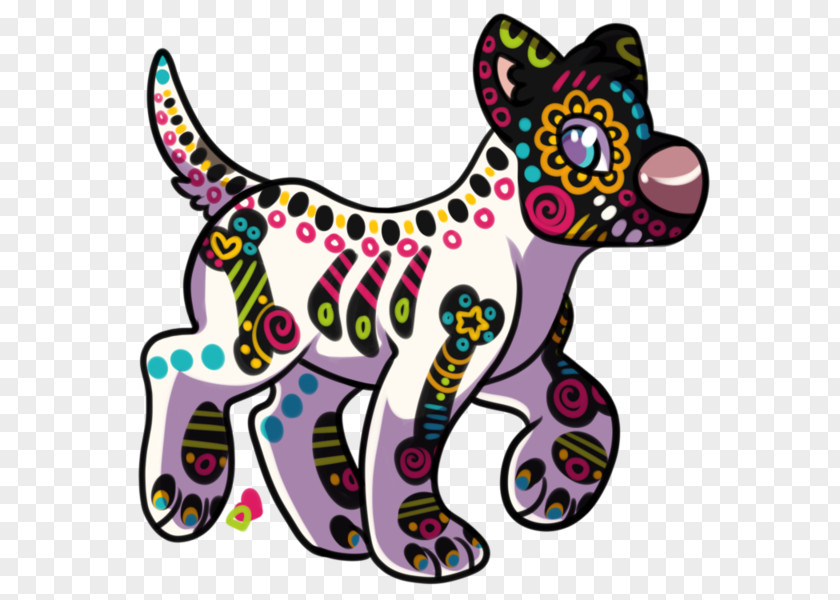 Halloween Night Visual Arts Cat Character Pink M Clip Art PNG