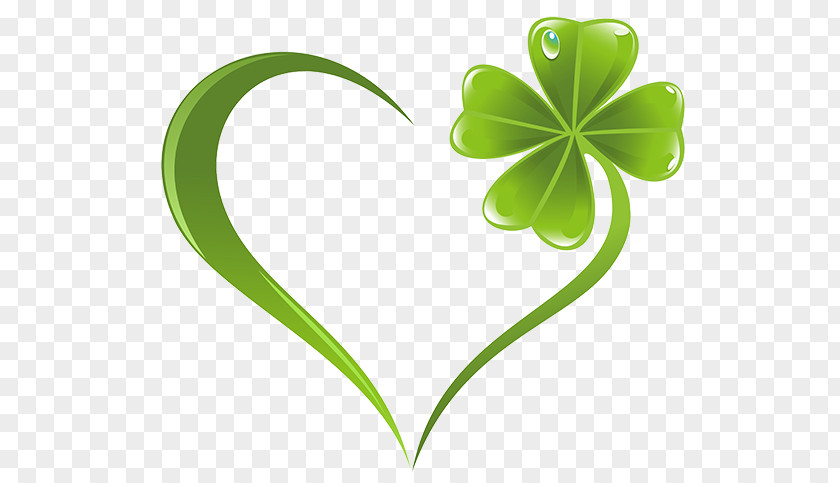 Clover Four-leaf Tattoo Heart Shamrock PNG