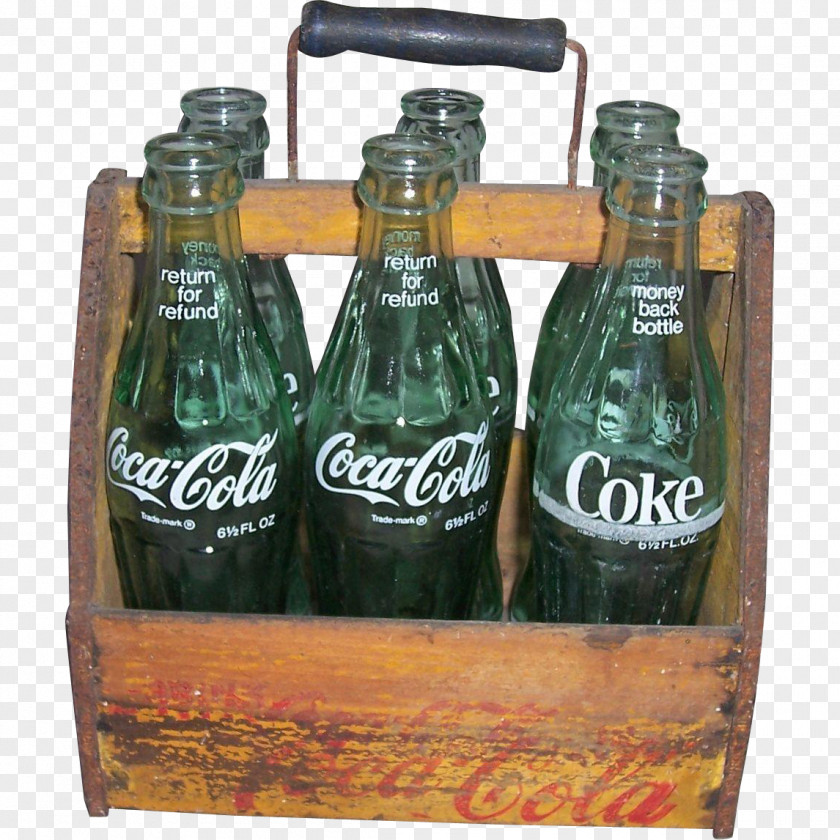 Coca Cola Fizzy Drinks Coca-Cola Glass Bottle PNG