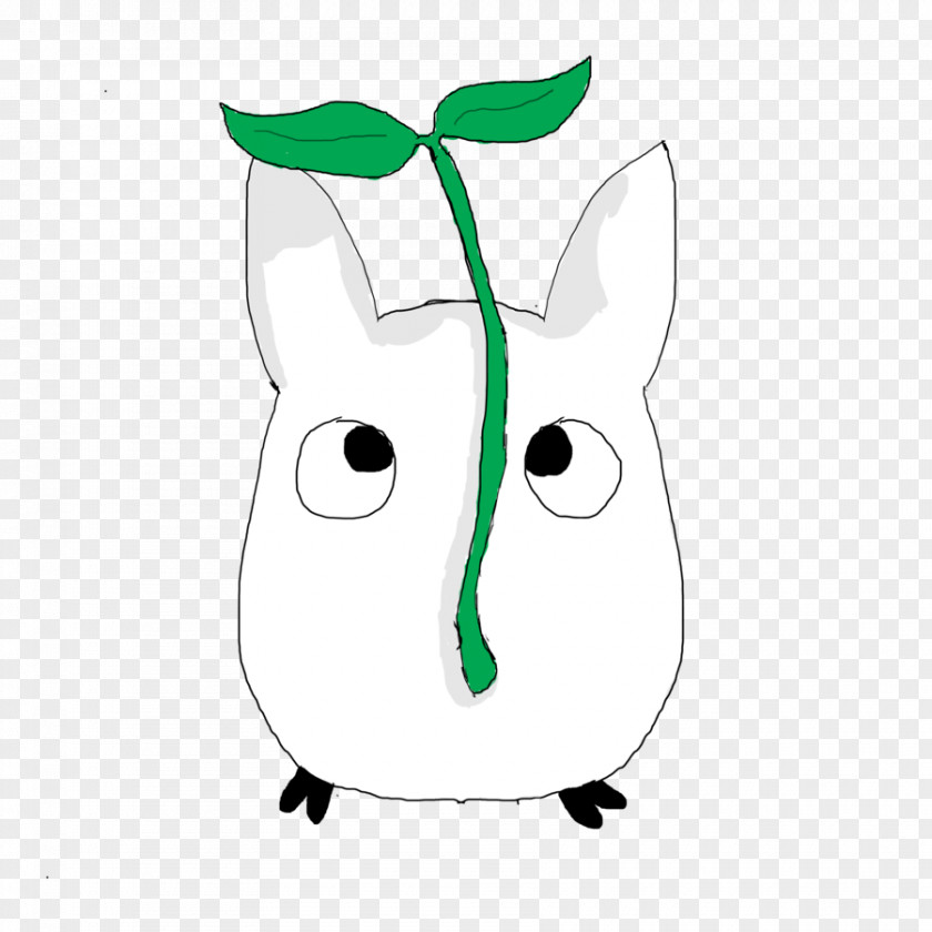 Totoro White Drawing DeviantArt Susuwatari PNG