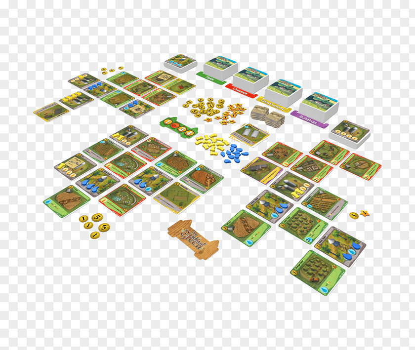 Vangelis Stronghold Games Fields Of Green Board Game 7 Wonders Card PNG