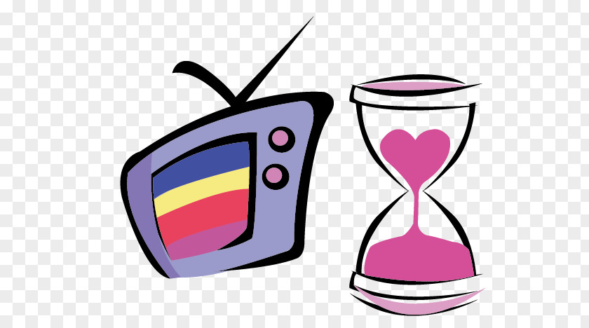 Vector Hourglass Cartoon Time PNG