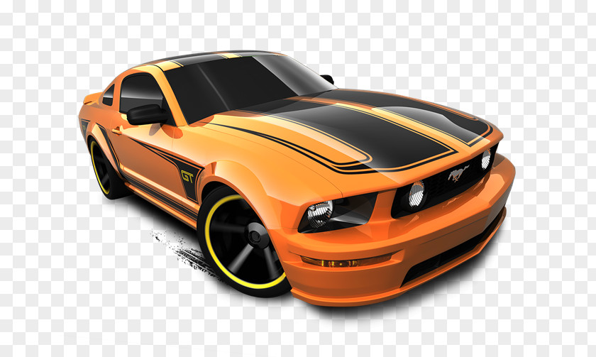 Car Ford Mustang Model Hot Wheels Die-cast Toy PNG