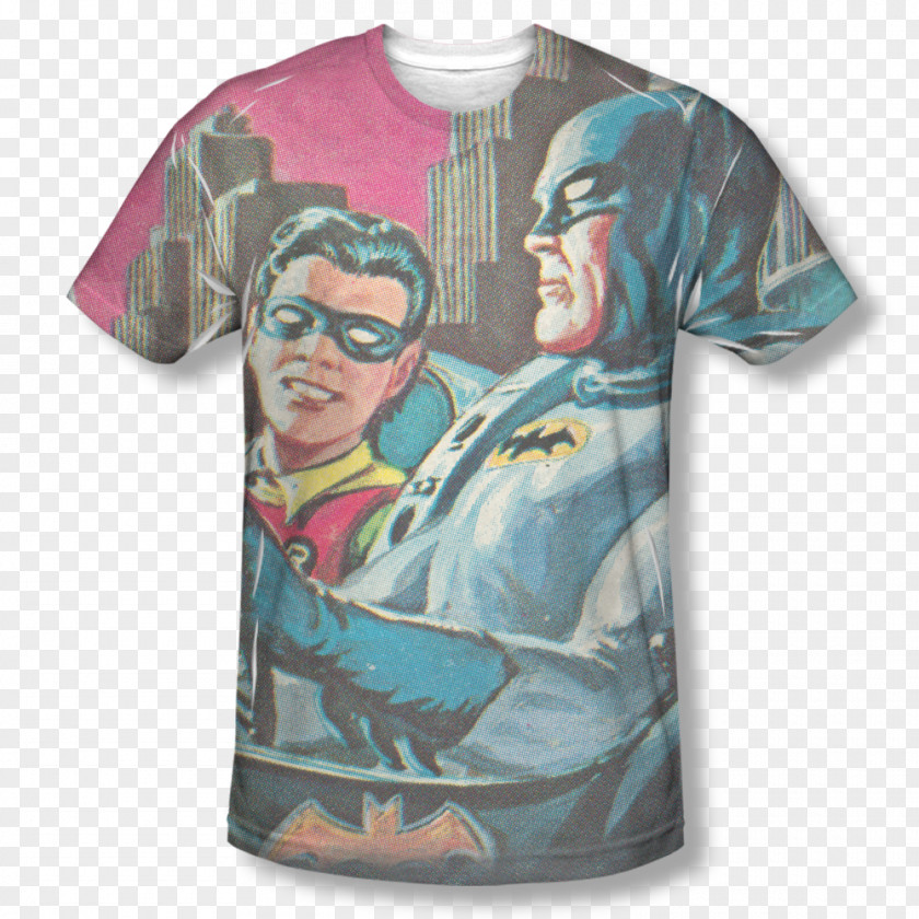 T-shirt Batman Robin Bat-Signal Television PNG