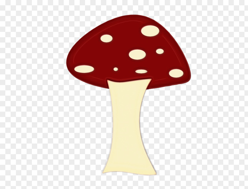 Agaric Polka Dot Mushroom Cartoon PNG
