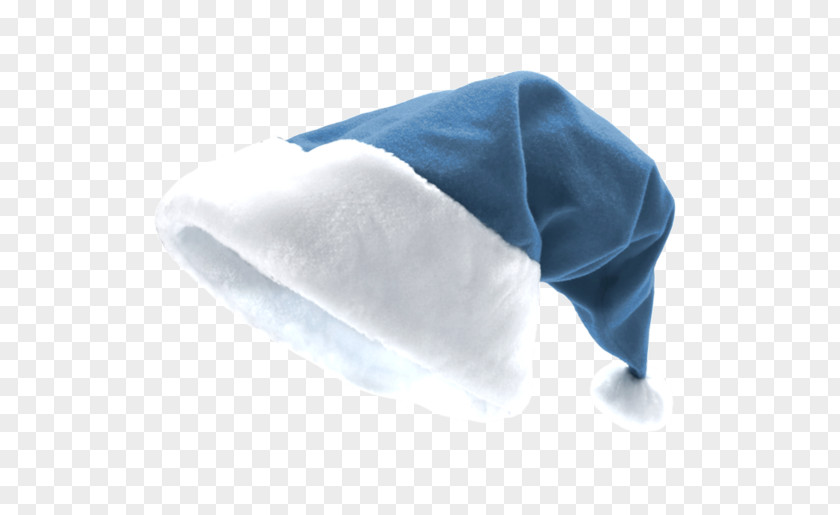 Blue Christmas Hat Bonnet PNG