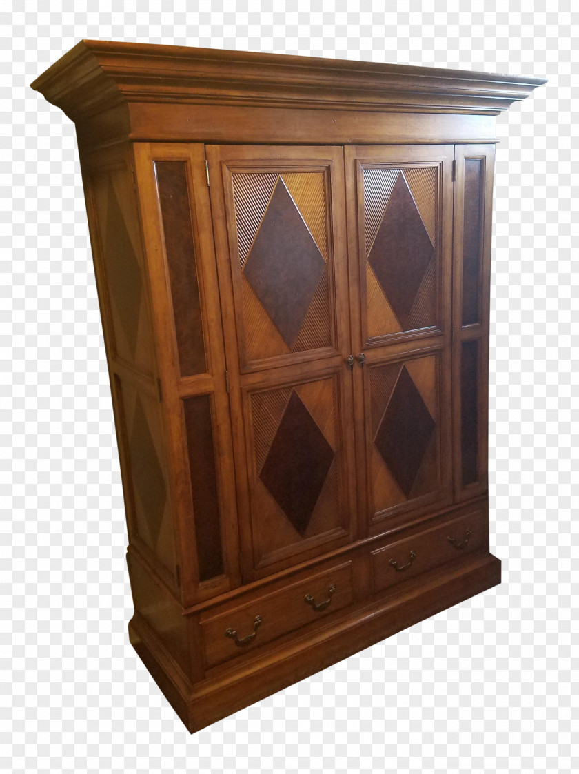 Cupboard Chiffonier Wood Stain Antique PNG