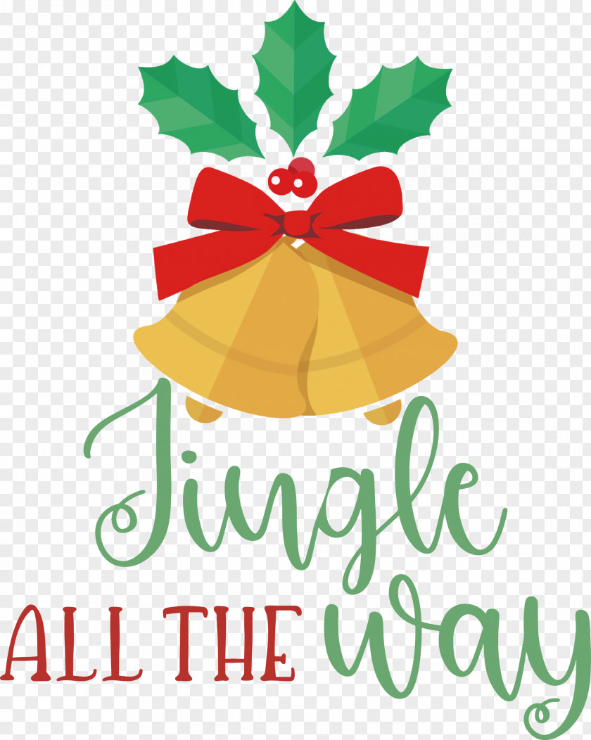 Jingle All The Way Christmas PNG