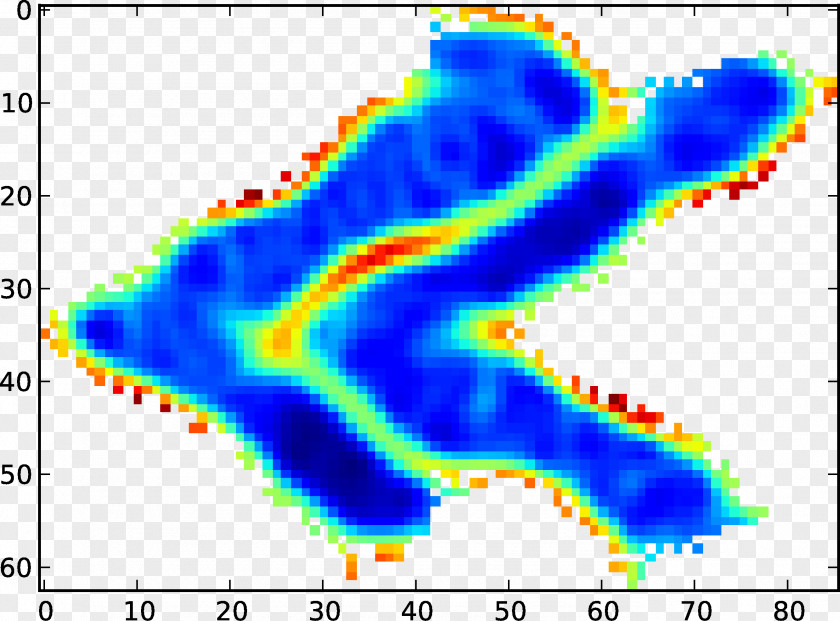 Line Self-organizing Map U-matrix Self-organization Euclidean Distance Dimension PNG