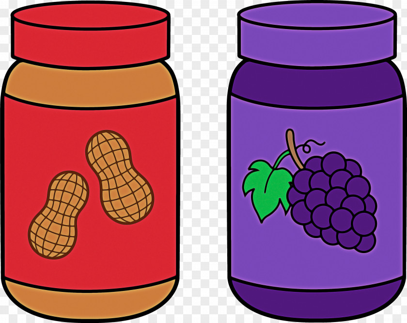 Grape Blackberry Water Bottle Purple Fruit PNG