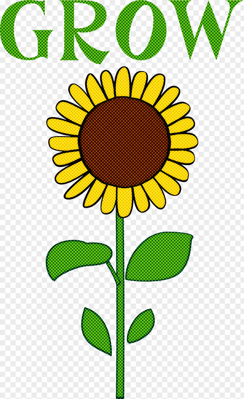 GROW Flower PNG