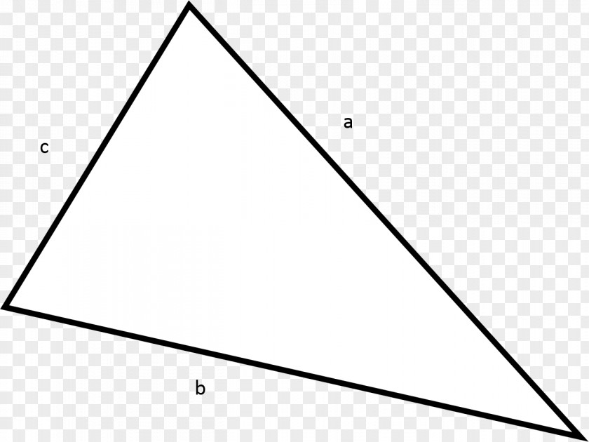 Isosceles Triangle White Point Font PNG