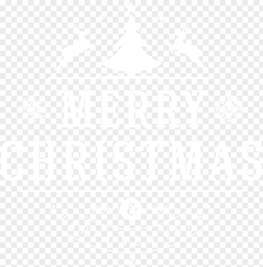 Merry Christmas Stamp Clip Art Image Black And White Angle Point Pattern PNG